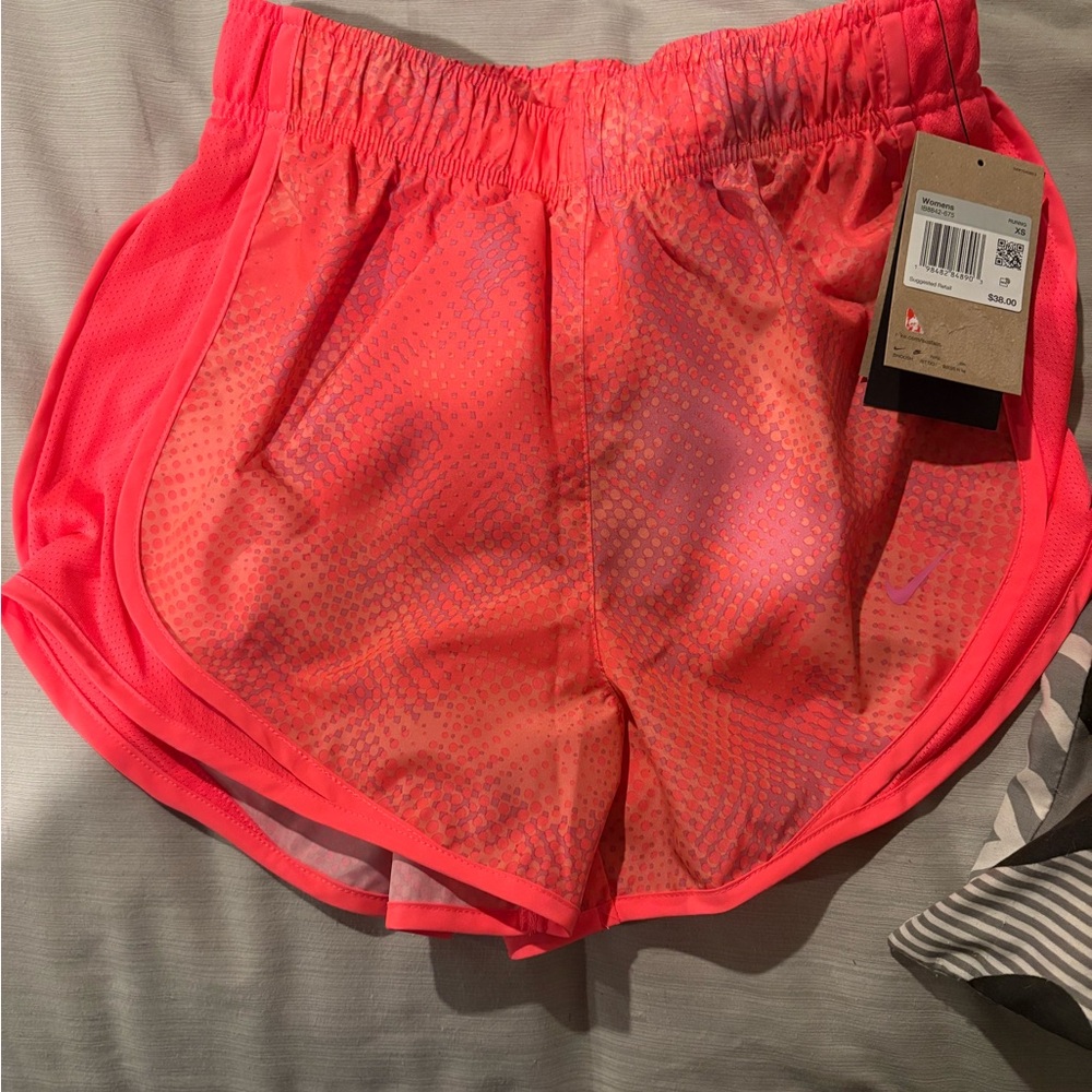 Nike Women's Bright Pink Athletic Shorts